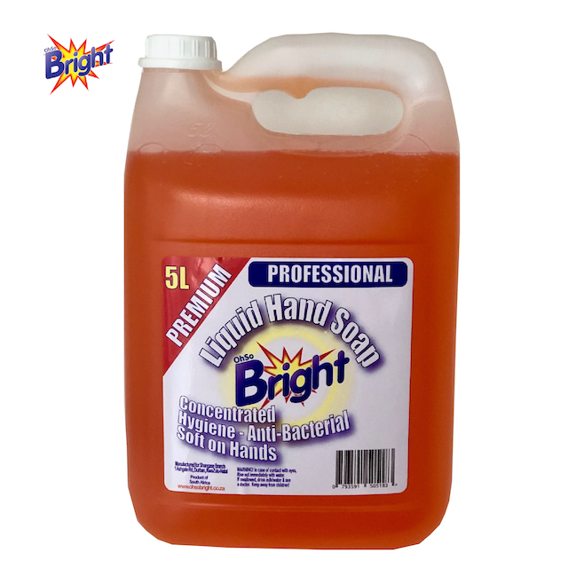 OhSoBright liquid hand soap 5 litre polycan