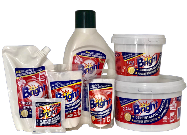 OhSoBright Laundry Detergent paste products 